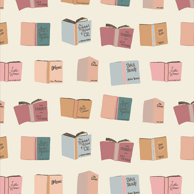 *Closeout Sale* Art Gallery Fabrics, Bookish, Passport, per half-yard