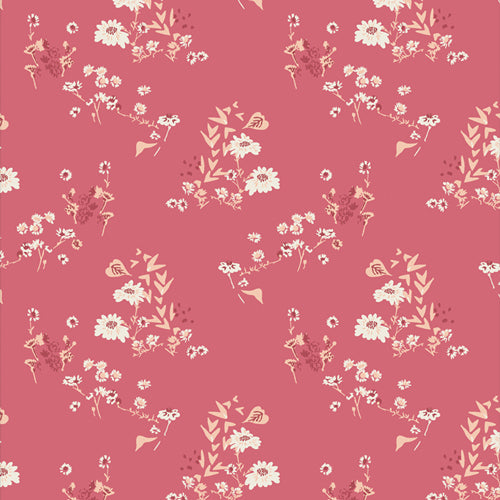 *Closeout Sale* Art Gallery Fabrics, Bookish, Camomile Bliss Prose, per half-yard