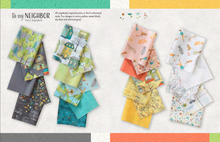 Load image into Gallery viewer, Be My Neighbor by Terri Degenkolb, Houses in Grey, per half-yard