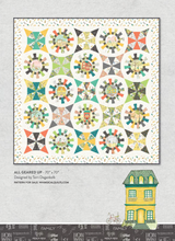 Load image into Gallery viewer, Be My Neighbor by Terri Degenkolb, Tiny Floral in Ivory, per half-yard