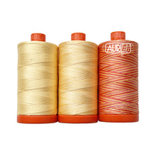 Load image into Gallery viewer, Aurifil Colour Builders: Bird of Paradise, 3-spool box