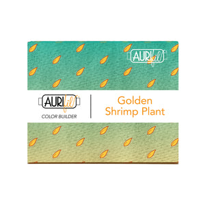 Aurifil Colour Builders: Golden Shrimp Plant, 3-spool box