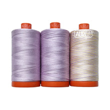 Load image into Gallery viewer, Aurifil Colour Builders: Hawaiian Blue Ginger, 3-spool box