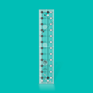 Creative Grids Non Slip Quilt Ruler: 2-1/2in x 12-1/2in (CGR212)