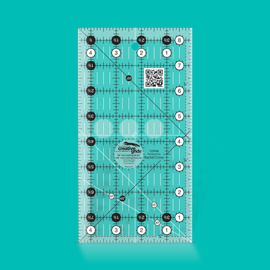 Creative Grids Non Slip Quilt Ruler: 4-1/2in x 8-1/2in (CGR48)