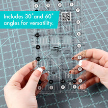 Load image into Gallery viewer, Creative Grids Non Slip Quilt Ruler: 4-1/2in x 8-1/2in (CGR48)