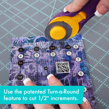 Load image into Gallery viewer, Creative Grids Non Slip Quilt Ruler: 4-1/2in x 8-1/2in (CGR48)