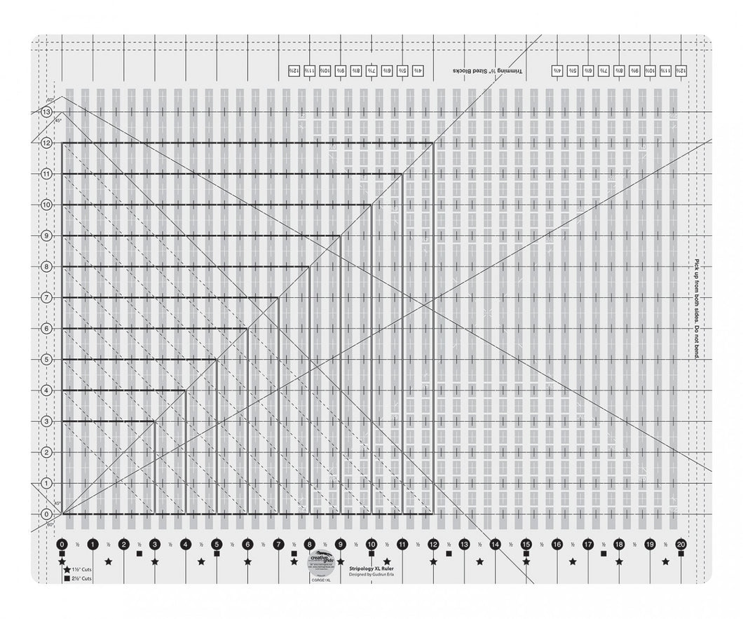Creative Grids Stripology XL Quilt Ruler