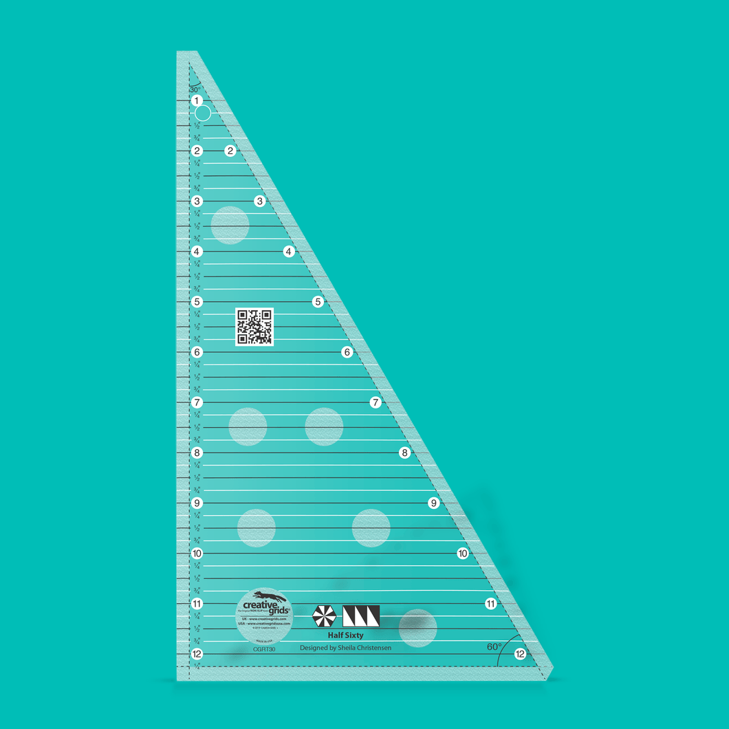 Creative Grids Half Sixty Triangle Ruler