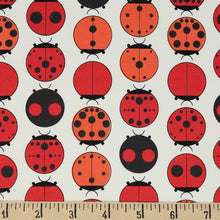 Load image into Gallery viewer, *Closeout Sale* Best of Charley Harper, LadyBug, per half-yard