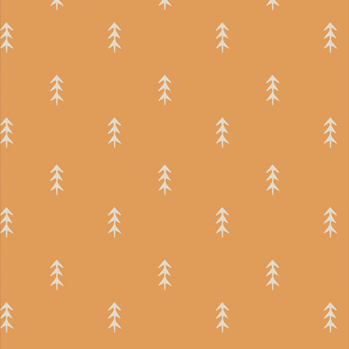 *Closeout Sale* Art Gallery Fabrics, Cozy & Magical, Simple Defoliage Chai, per half-yard