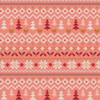 *Closeout Sale* Art Gallery Fabrics, Cozy & Magical, Warm & Cozy Candy, per half-yard