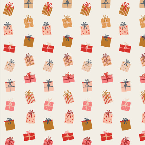 *Closeout Sale* Art Gallery Fabrics, Cozy & Magical, Gift of Giving, per half-yard