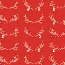 Load image into Gallery viewer, Art Gallery Fabrics, Cozy &amp; Magical, Cheerful Antlers, per half-yard