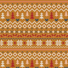 Load image into Gallery viewer, *Closeout Sale* Art Gallery Fabrics, Cozy &amp; Magical, Warm &amp; Cozy Caramel, per half-yard