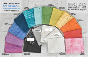 Colorwash by Carrie Bloomston, Textured Solid in Paper, per half-yard