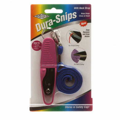 *Closeout Sale* Havel's Dura-Snips, Thread Snips on Lanyard, 4 3/4in
