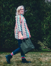 Load image into Gallery viewer, Darling by Denyse Schmidt, Sparse Plaid in Nut, per half-yard