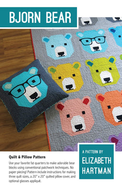 Quilt Pattern: Bjorn Bear by Elizabeth Hartman