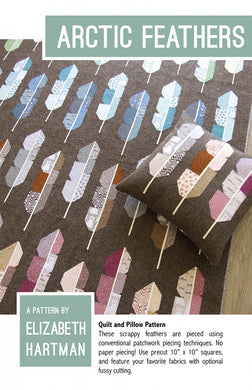Quilt Pattern: Arctic Feathers by Elizabeth Hartman