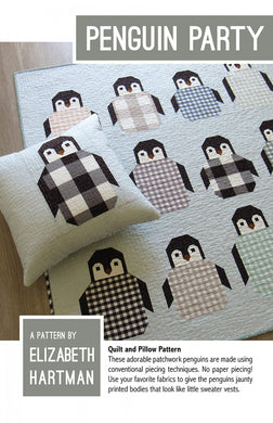 Quilt Pattern: Penguin Party by Elizabeth Hartman