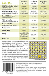 Quilt Pattern: Beehive by Elizabeth Hartman