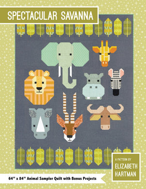 Quilt Pattern: Spectacular Savanna by Elizabeth Hartman