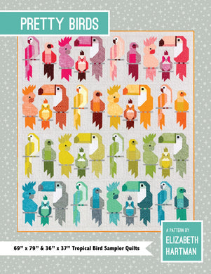Quilt Pattern: Pretty Birds by Elizabeth Hartman