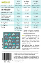 Load image into Gallery viewer, Quilt Pattern: Social Sharks by Elizabeth Hartman