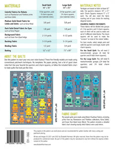 Quilt Pattern: Robots by Elizabeth Hartman