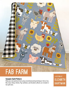 Quilt Pattern: Fab Farm by Elizabeth Hartman