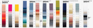 Complete Essex Collection Color Card from Robert Kaufman Fabrics
