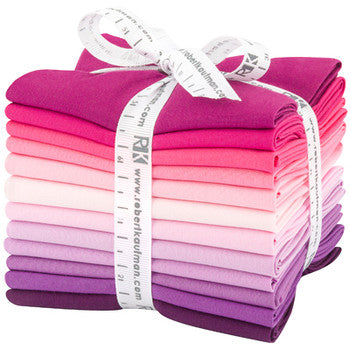 Bundle (select size) Kona Cotton: Wildberry palette, 12 pcs