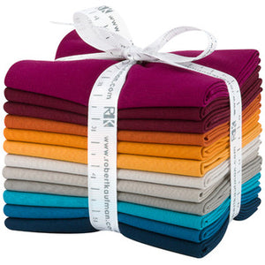 Bundle (select size) Kona Cotton: Tuscan Skies palette, 12 pcs