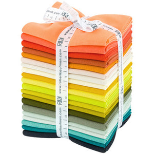 Bundle (select size) Kona Cotton: Elizabeth Hartman Designer Palette - Curated by Elizabeth Hartman, 20 pcs