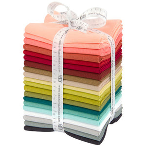 Bundle (select size) Kona Cotton: Violet Craft Designer Palette - Curated by Violet Craft, 20 pcs