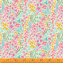 Load image into Gallery viewer, Eden by Sally Kelly, Flower Blanket in Cream, per half-yard