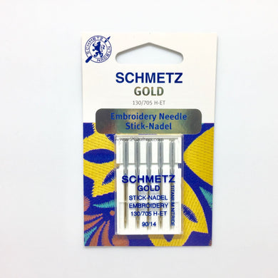 Gold Stick-Nadel Embroidery