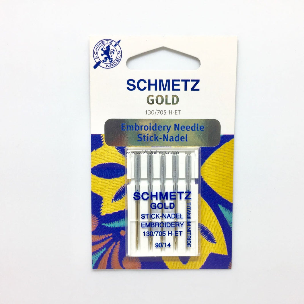 Gold Stick-Nadel Embroidery