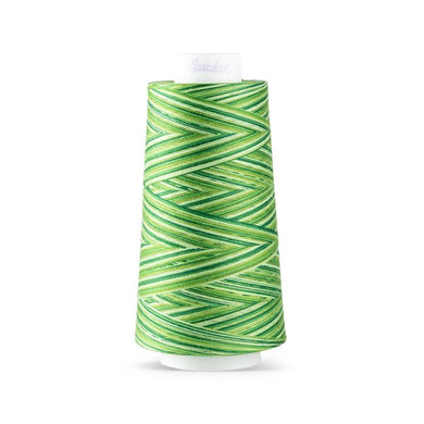 Maxi-Lock Swirls Serger Thread 3,000yds - Kiwi Twist Wave Variegated
