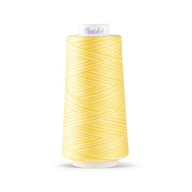 Maxi-Lock Swirls Serger Thread 3,000yds - Lemon Chiffon Variegated