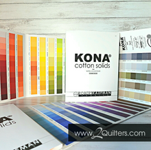 Load image into Gallery viewer, 365 Kona Cotton Solids Color Card from Robert Kaufman Fabrics