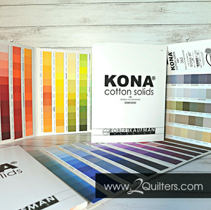 365 Kona Cotton Solids Color Card from Robert Kaufman Fabrics