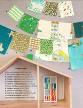 Load image into Gallery viewer, Lucky Rabbit, Painted Plaid in Orange by Heather Ross for Windham Fabrics, per half-yard