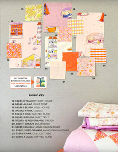 Lucky Rabbit, Dollhouse in Cream by Heather Ross for Windham Fabrics, per half-yard