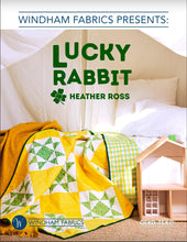 Load image into Gallery viewer, Lucky Rabbit, Calico in Pink by Heather Ross for Windham Fabrics, per half-yard