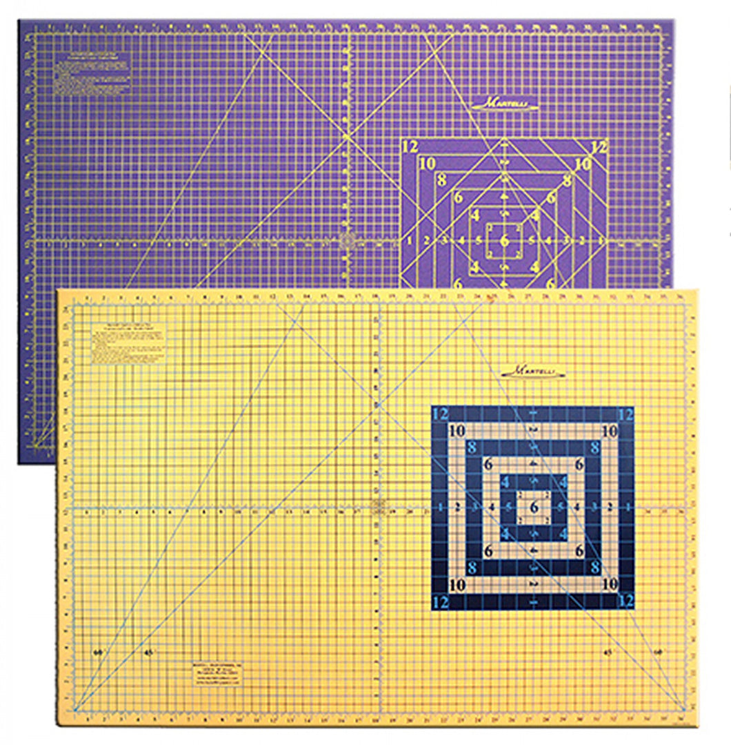 Martelli Rotary Self-healing Cutting Mat 2-Colour Contrasting Mat  26