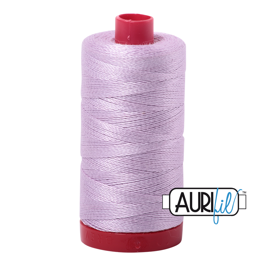 Aurifil 12wt Thread - Large Spool Light Lilac #2510