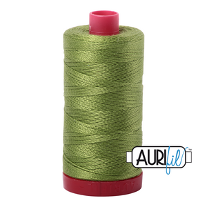 Aurifil 12wt Thread - Large Spool Dark Fern Green #2888