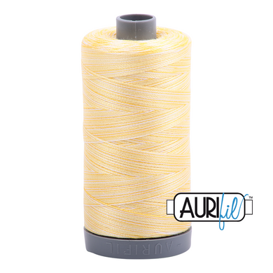 Aurifil 28wt Thread - Lemon Ice - Variegated #3910